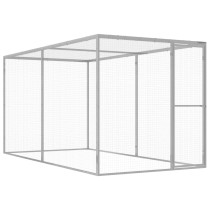 Cat Cage 6x3x2.5 m Galvanised Steel