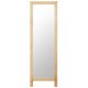 Freestanding Mirror 48x46.5x150 cm Solid Oak Wood