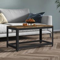 Coffee Table Dark Brown and...