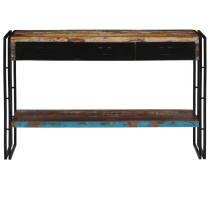 Console Table Solid Reclaimed Wood 120x30x76 cm