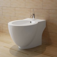 Round Bidet Stand White...