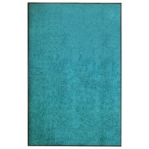 Doormat Washable Blue 40x60 cm