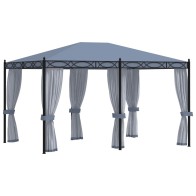 Gazebo with Mesh Screens...