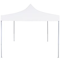 Professional Folding Party Tent 3x3 m Steel White