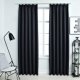 Blackout Curtains with Hooks 2 pcs Blue 140x245 cm