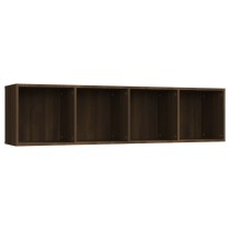 Book Cabinet/TV Cabinet Brown Oak 143x30x36cm Engineered Wood