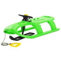 Sledge with Seat Green 102.5x40x23 cm Polypropylene