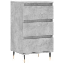 Sideboard Concrete Grey 40x35x70 cm Engineered Wood