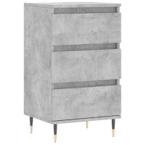 Sideboard Concrete Grey 40x35x70 cm Engineered Wood