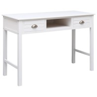 Desk White 108x45x76 cm...
