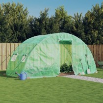 Greenhouse with Steel Frame Green 10 m  5x2x2.3 m