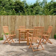 5 Piece Folding Outdoor...