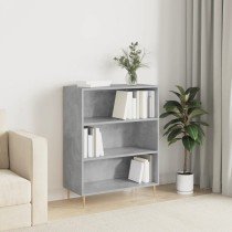 Bookcase Brown Oak 69.5x32.5x90 cm Engineered Wood