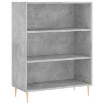 Bookcase Brown Oak 69.5x32.5x90 cm Engineered Wood