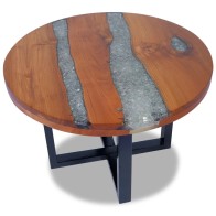 Coffee Table Teak Resin...