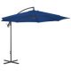 Cantilever Umbrella with Steel Pole 300 cm Anthracite