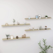 Wall Shelves 2 pcs Concrete Grey 40x9x3 cm