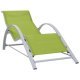 Sunlounger Textilene and Aluminium Cream