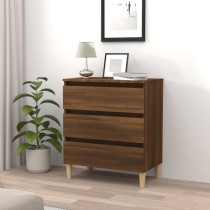 Sideboard Black 60x35x69 cm Engineered Wood