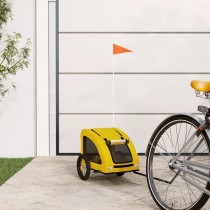 Pet Bike Trailer Green Oxford Fabric and Iron