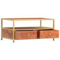 Coffee Table 90x50x40 cm Solid Acacia Wood