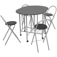 Five Piece Folding Dining...