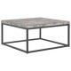 Coffee Table 55x55x53 cm Concrete Look