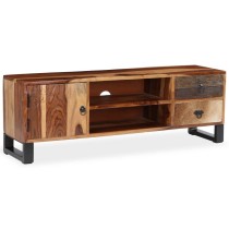 TV Cabinet Solid Sheesham...