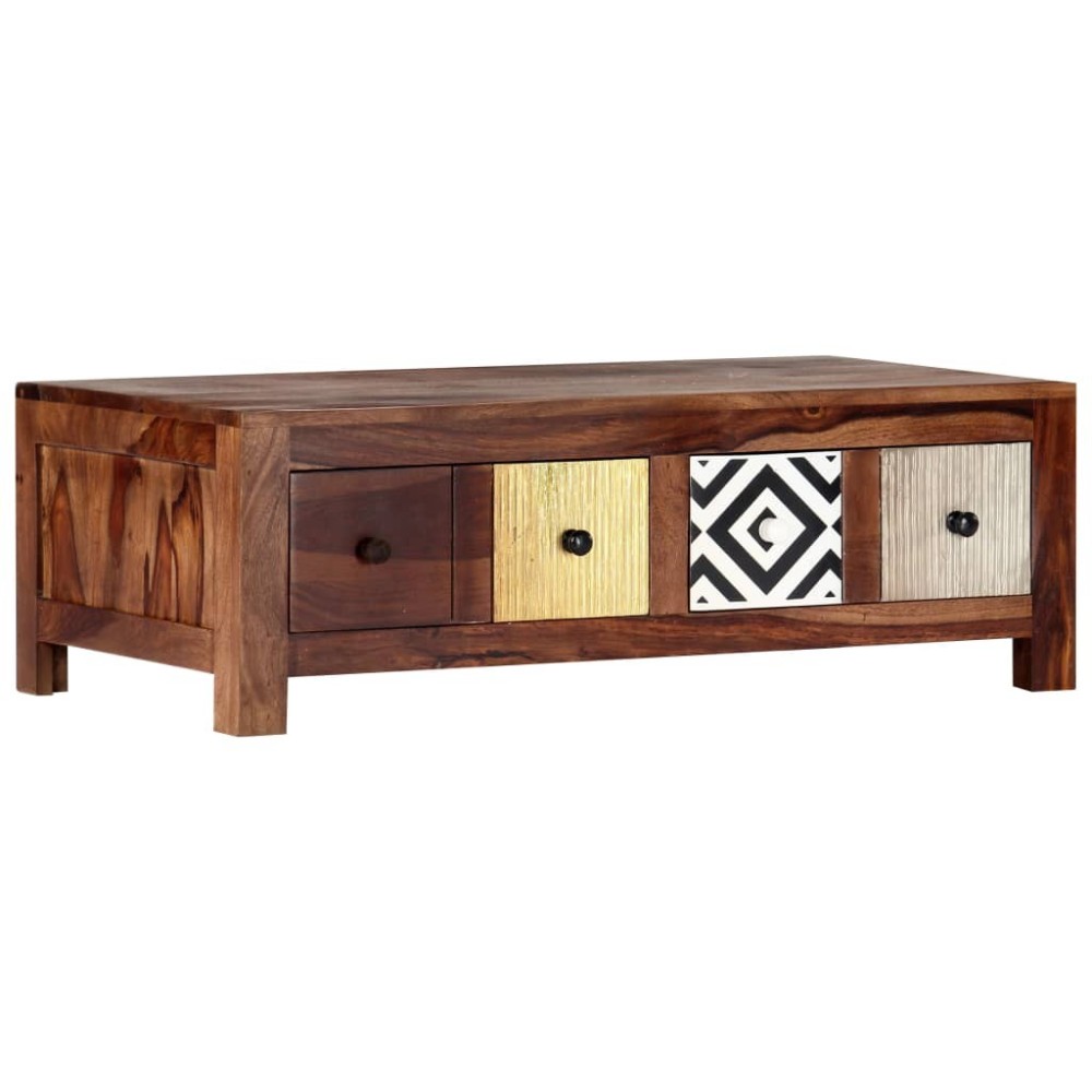 Coffee Table 90x50x30 cm Solid Sheesham Wood