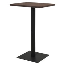Bistro Table Dark Ash 60x60x107 cm