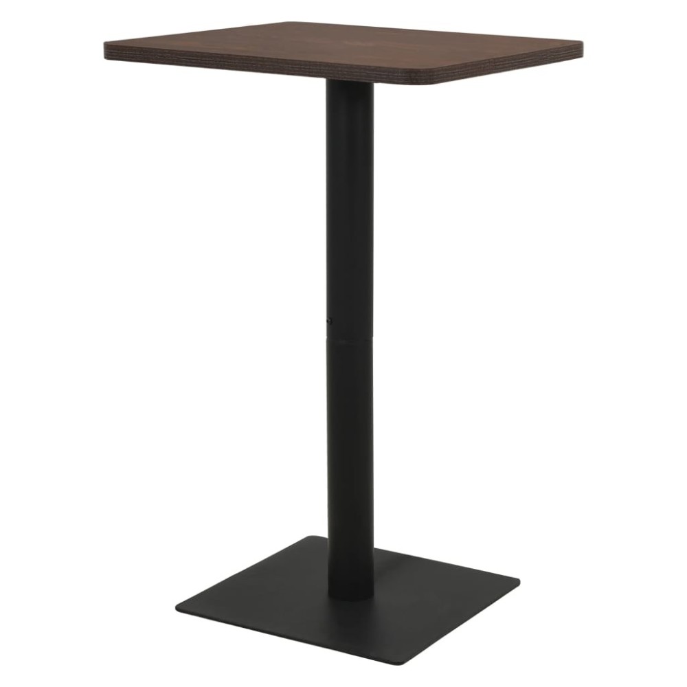 Bistro Table Dark Ash 60x60x107 cm