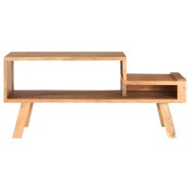 Coffee Table 100x50x45 cm Solid Acacia Wood