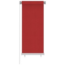 Outdoor Roller Blind 60x140 cm Red HDPE