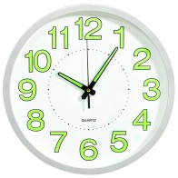 Luminous Wall Clock White...