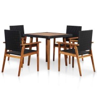 5 Piece Outdoor Dining Set...