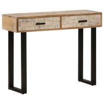 Console Table 100x30x75 cm Solid Mango Wood