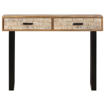 Console Table 100x30x75 cm Solid Mango Wood