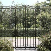 Garden Gate Black 121x8x200...