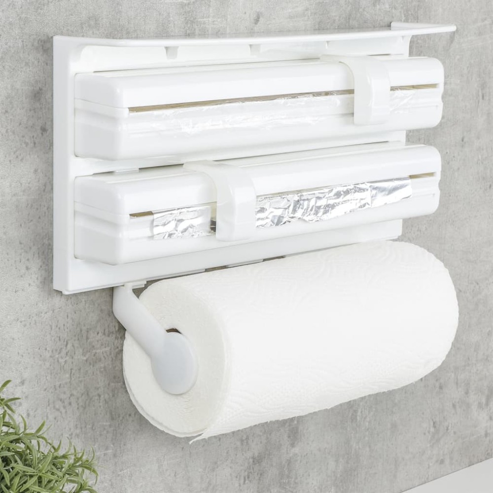 HI Wall Mounted Roll Holder White