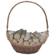 Firewood Basket with Handle...