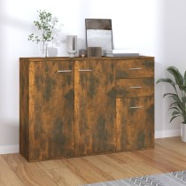 Sideboard Weiß 105x30x75 cm Holzwerkstoff