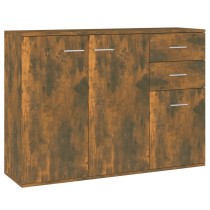 Sideboard Weiß 105x30x75 cm Holzwerkstoff