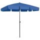 Beach Umbrella Taupe 180x120 cm