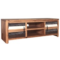 TV Cabinet Solid Acacia...