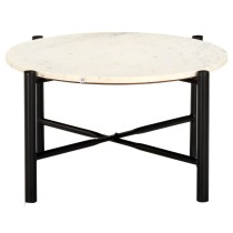 Coffee Table Green 60x60x35 cm Real Stone with Marble Texture
