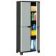Plastic Cabinet 68x39x92 cm Rattan Design