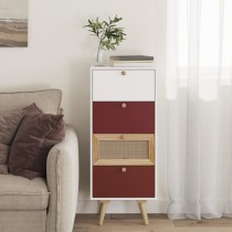 Highboard with Drawers 40x30x95 cm Engineered Wood