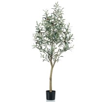 Emerald Artificial Olive Tree 140 cm in Plastic Pot