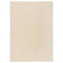 Rug Short Pile 200x290 cm Cream