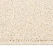 Rug Short Pile 200x290 cm Cream